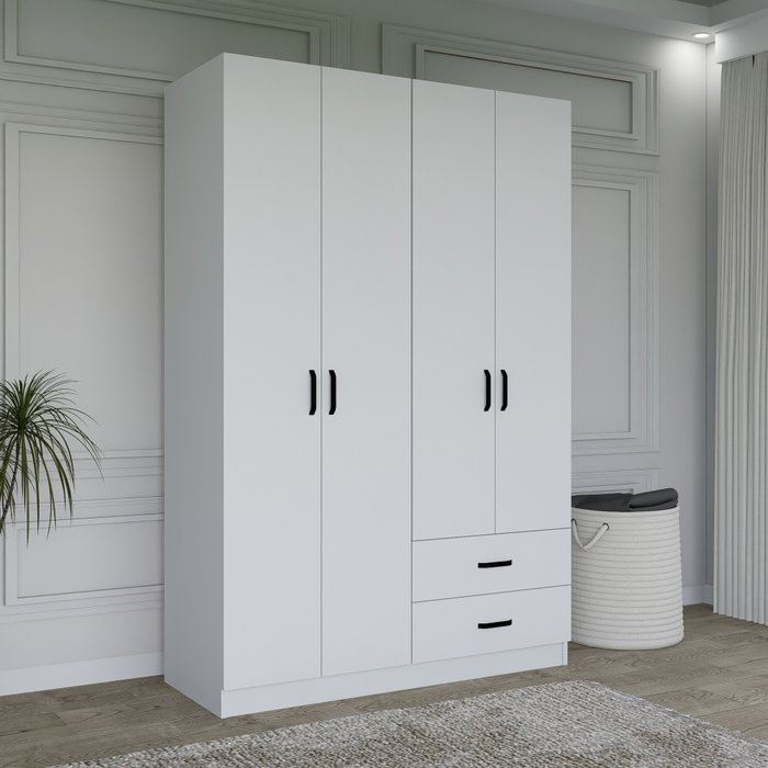 Hanah Home Yaman 1600-033 Blanco mate Hanah Home Yaman 1600-033 Blanco mate